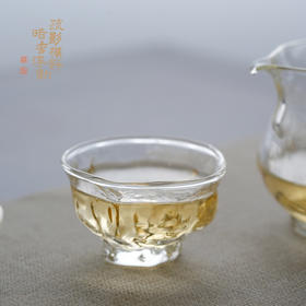 暗香疏影/核桃浮生杯高硼硅耐热玻璃个人杯主人杯客杯