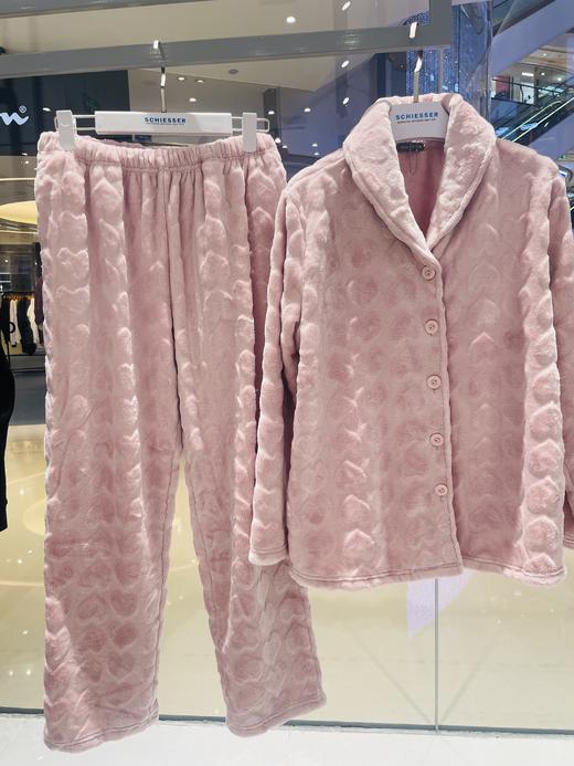 【法兰绒】SCHIESSER德国舒雅女士冬季必备剪花法兰绒厚款家居套装320g 31/26933H 尺码S-XXL 商品图4