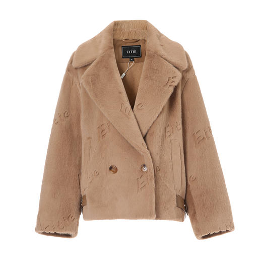 EITIE爱特爱短款时尚精致保暖皮衣8093717 商品图5