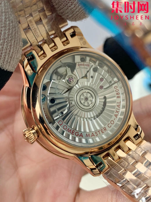 VS欧米茄 第三代碟飞系列 第三代蝶飞 全玫金红钻 女士腕表 表径34mm
机芯：搭载VS定制Cal.8800一体 商品图3