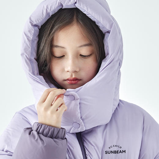 棵初拼色羽绒服807K258049MJ 商品图2