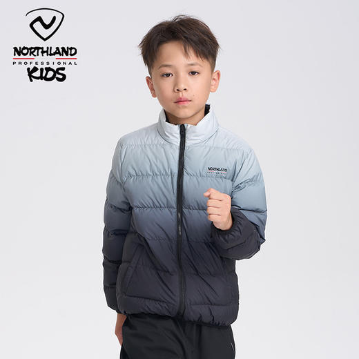 【爆款清仓】诺诗兰童装 渐变鹅绒超轻羽绒服 CO145484/CO145485 商品图1