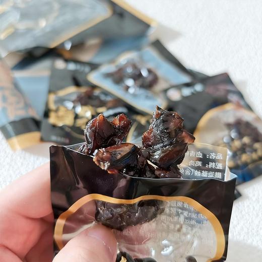 卤叮当卤香吮指鸡/香辣吮指鸡130g卤黑鸡肉温州风味特产卤味小吃休闲零食品 商品图6