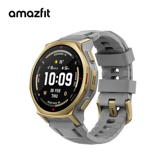 华米 T-Rex 3 Pro 户外运动跑步智能手表 48mm&44mm蓝宝石表镜 5级钛金属表圈  1.5英寸AMOLED屏幕 最高亮度3000尼特 180+运动模式 商品图6