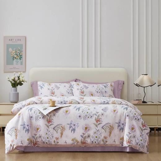 梦洁纯棉印花四件套：朝花夕月 200×230cm—rxs 商品图0