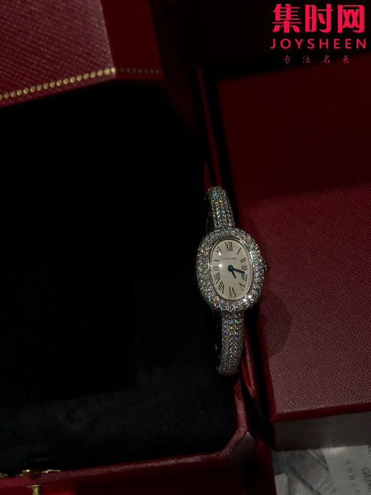 卡地亚新款浴缸系列 浴缸满天星v2版 全镶莫桑钻石 女士腕表 商品图7