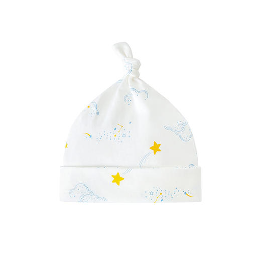 迷你巴拉巴拉婴儿帽子新生儿男女宝宝胎帽绵软透气舒适四季款 商品图4