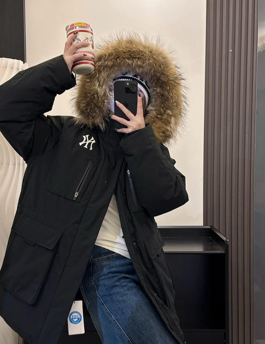 预售原单派克毛领工装羽绒服外套102308 商品图8