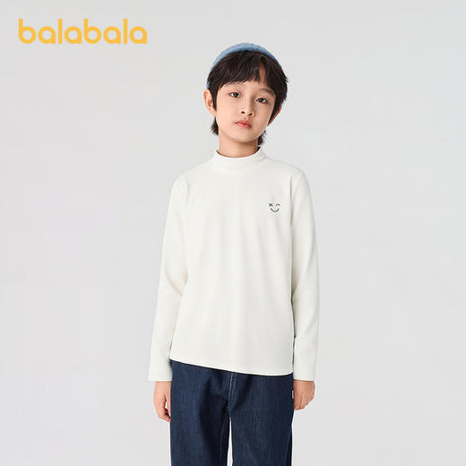 【商场同款】巴拉巴拉儿童打底衫男童女童睡衣保暖衣新款2025秋冬 商品图1