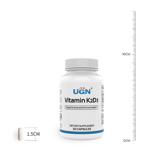 UGN强力维生素DK胶囊，维生素D+维生素K，升级vitaMK7专利原料（60粒/瓶）高VK版 商品图4