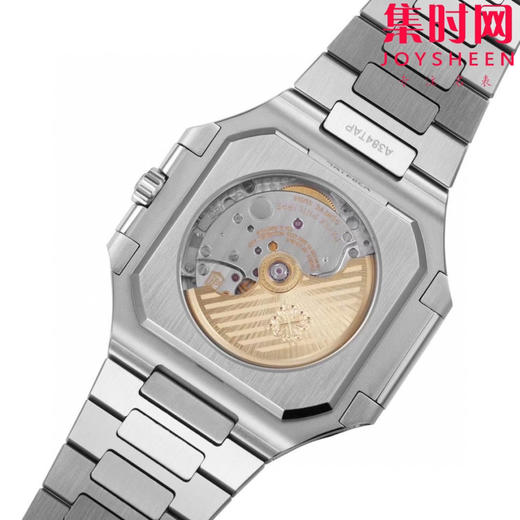 BBF百达翡丽CUBITUS系列 方形鹦鹉螺5821 牛油果绿 小电视 丹东330一体机 男士腕表 表径45mm 商品图7