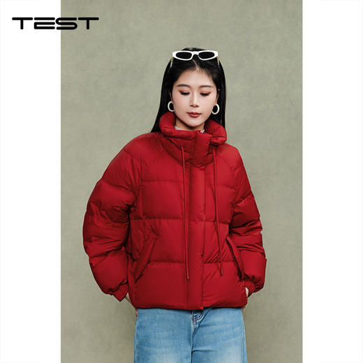 冬上新时尚减龄保暖显瘦柔软舒适羽绒服2254003 商品图0