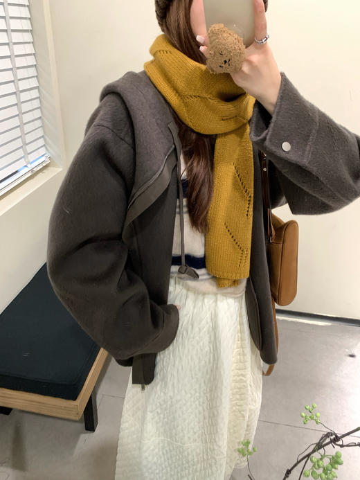 Read Nameless /软糯糯山羊绒条纹polo  2025/10/25 商品图4