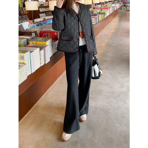 2510414    羊毛 两色长裤 休闲直筒 商品图10