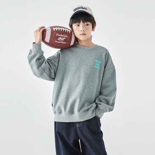 蓝汽水加绒卫衣885B258046QM 商品图2