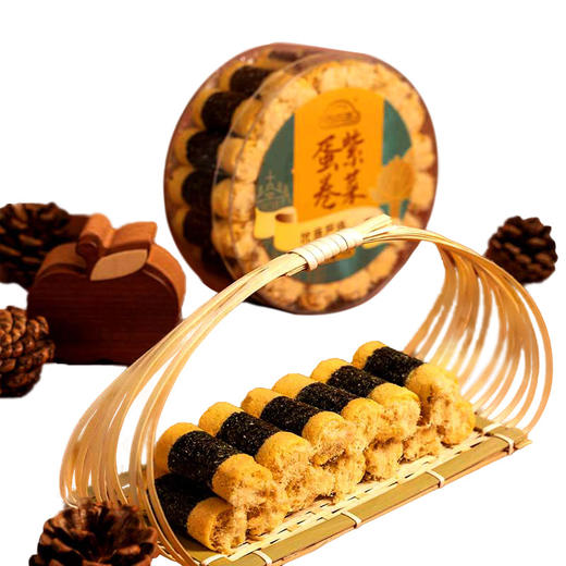 西点港澳门手信紫菜肉松蛋卷仔 238克*两盒—rxs 商品图4