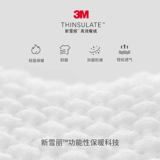 棉仓367814002-3M新雪丽老钱风绗棉夹克男秋冬宽松巴恩 商品图2