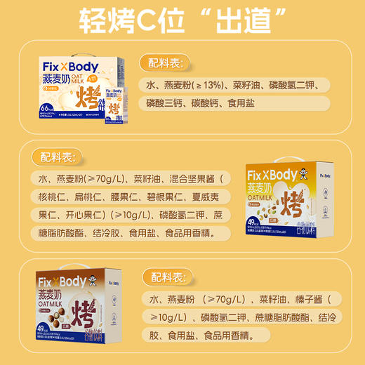 【喝到5月底】旺旺Fix XBody燕麦奶 烤燕麦味 整提装 商品图4