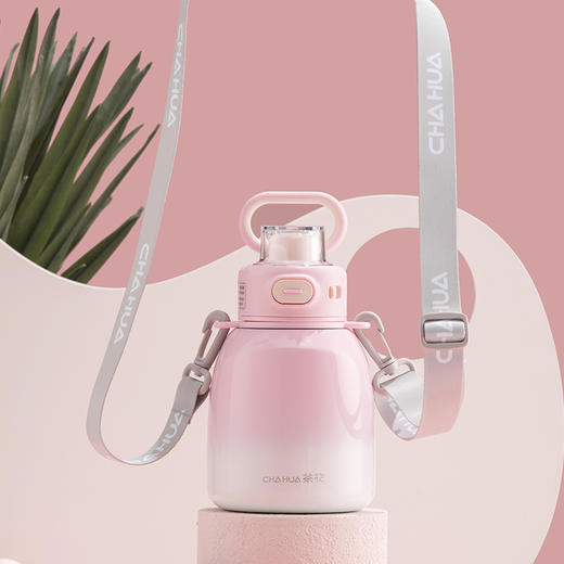 【茶花】大容量墩墩保温杯750ml 商品图6