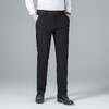 罗蒙冬季加绒休闲裤男士商务版如意腰不勒肚舒适保暖显腿长通勤百搭长裤 商品缩略图3