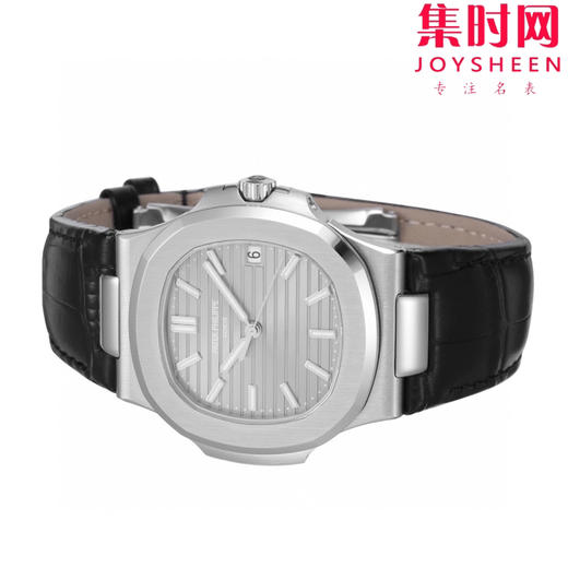 BBF百达翡丽鹦鹉螺系列 鹦鹉螺5711皮带款 水泥灰 丹东324一体机 男士腕表 表径40mm 商品图5