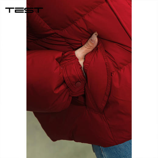 冬上新时尚减龄保暖显瘦柔软舒适羽绒服2254003 商品图4