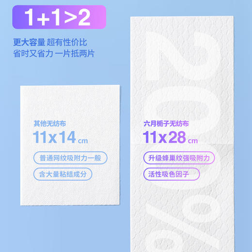 六月栀子防串染洗衣吸色片50片*6盒 商品图3