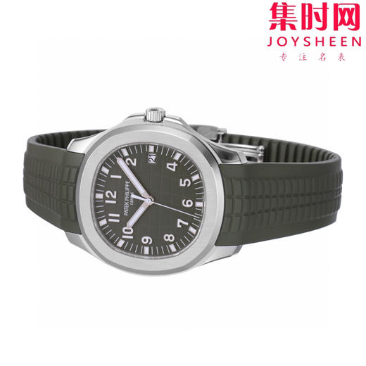 BBF百达翡丽AQUANAUT系列5168G 手雷系列 牛油果 绿手雷 丹东324一体机 男士腕表 表径42.2mm 商品图5