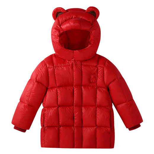 【实体店同款】男女童中长款羽绒服冬季新款安奈儿童装XM545078 商品图6
