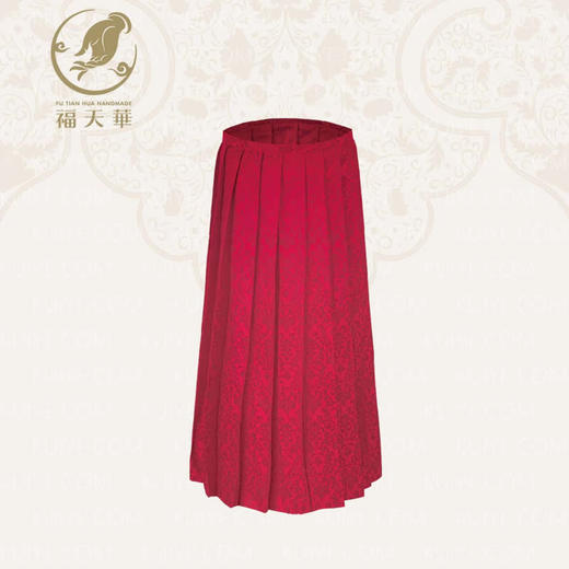 【福天华】高品质寿衣女裙子“全如意”百年工艺传统寿服 商品图0