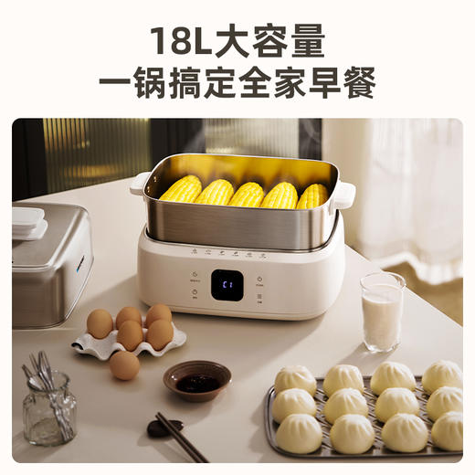 蓝宝多功能电蒸锅家用电热锅BP-ZG12 商品图5