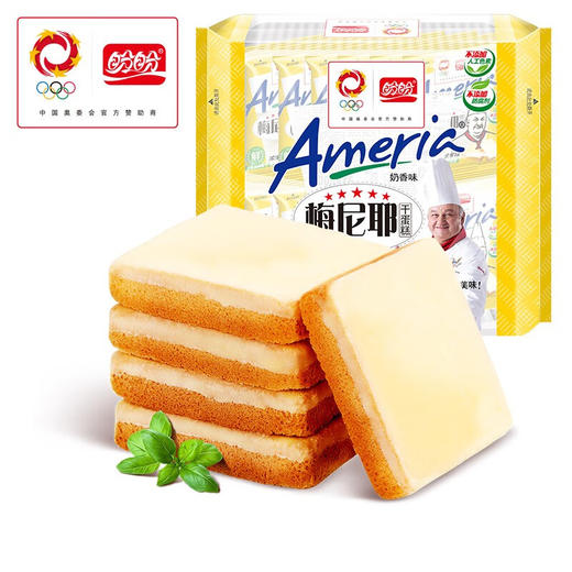 【秒杀】盼盼梅尼耶干蛋糕奶香味100g 商品图0