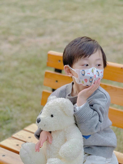 【Greennose 绿鼻子儿童口罩盲盒】10月特价❗💰39元30枚❗️换季流感频发⚠️小朋友们请把口罩都戴好了❗有娃家庭放心入手，品牌直发！  🔺立体/柳叶/平面/小M款随机发 商品图1