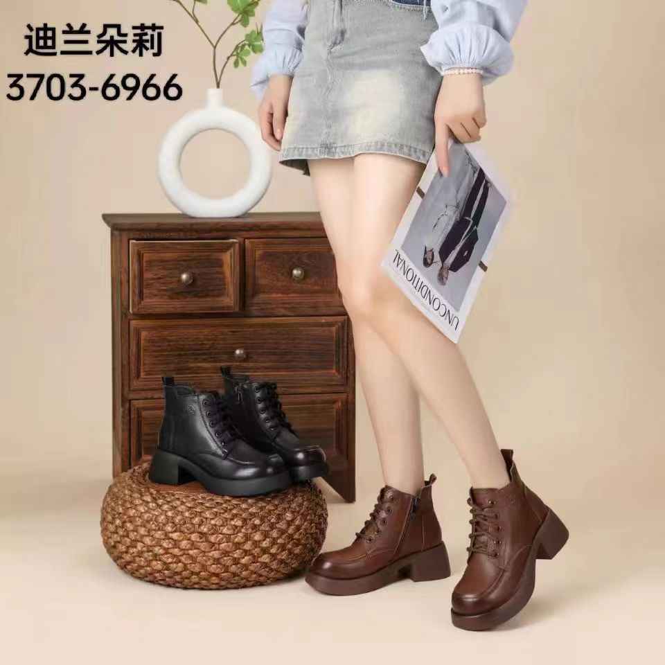 迪兰朵莉加棉女靴