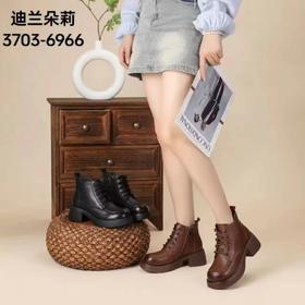 迪兰朵莉加棉女靴