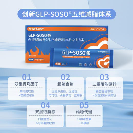 BEINGMATE GLP-SOSO条105g（15g*7） 商品图2