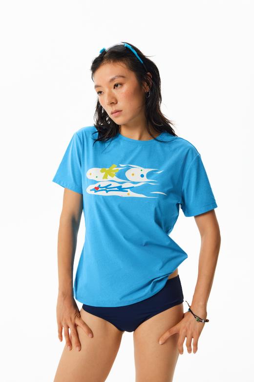 CryingCenterxhidive联名潜水系列印花男女款运动凉感吸湿速干tee 商品图3