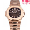 BBF百达翡丽鹦鹉螺系列 鹦鹉螺5711 全玫金棕盘 丹东324一体机 男士腕表 表径40mm 商品缩略图2