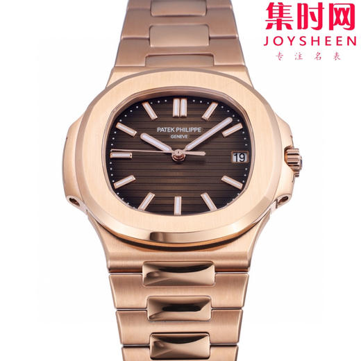 BBF百达翡丽鹦鹉螺系列 鹦鹉螺5711 全玫金棕盘 丹东324一体机 男士腕表 表径40mm 商品图2