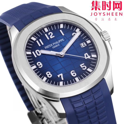 BBF百达翡丽AQUANAUT系列5168G 手雷系列 游艇蓝 蓝手雷 丹东324一体机 男士腕表 表径42.2mm 商品图4
