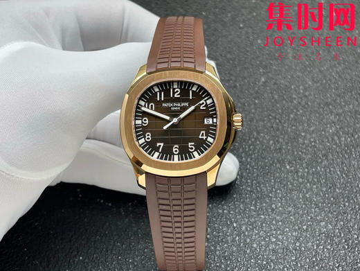 BBF百达翡丽AQUANAUT系列5167R 手雷系列 玫金棕盘 金手雷 丹东324一体机 男士腕表 表径40mm 商品图0