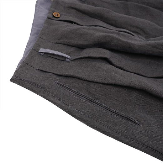 山也 郝 多褶阔腿裤 商品图2