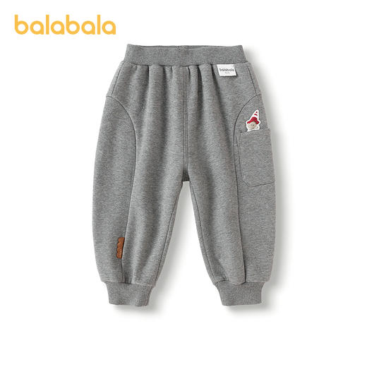 【商场同款】巴拉巴拉宝宝长裤男童工装束脚裤秋冬2025新款休闲裤 商品图4