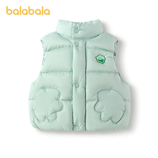 【商场同款】巴拉巴拉宝宝羽绒马甲男童宽松立领外套2025冬装新款 商品图4