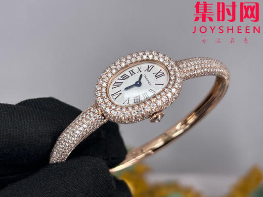 卡地亚新款浴缸系列 浴缸满天星v2版 包金➕全镶莫桑钻石 女士腕表 商品图2