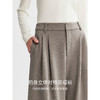 棉仓366618019-【绒系列】定制TR九分阔腿裤女25秋冬微磨毛A字宽松裙裤 商品缩略图2