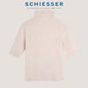 【莱赛尔绵羊毛腈纶外穿半袖】SCHIESSER德国舒雅女士小高领中袖莱赛尔绵羊毛腈纶混纺面料打底衫保暖260g31/26177U 商品缩略图7