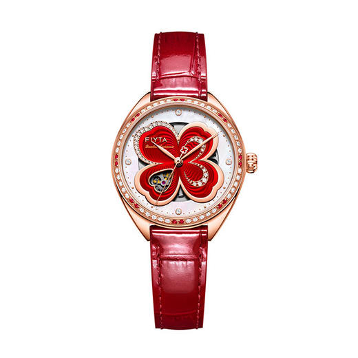 飞亚达四叶草系列机械女表LA862032.PRRS 商品图0