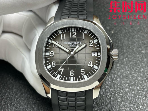 BBF百达翡丽AQUANAUT系列5167A 手雷系列 水泥灰 黑手雷 丹东324一体机 男士腕表 表径40mm 商品图2