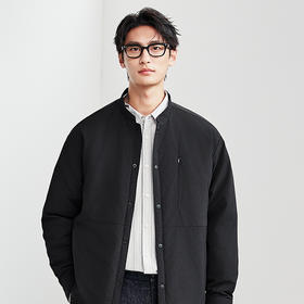 棉仓357815026-金标大鹅轻暖立领羽绒夹克